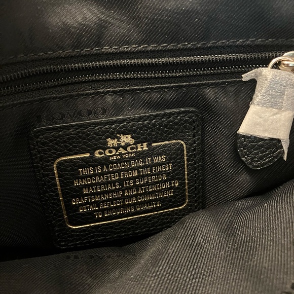 Coach Crossbody  Black Purse - Picture 4 of 16